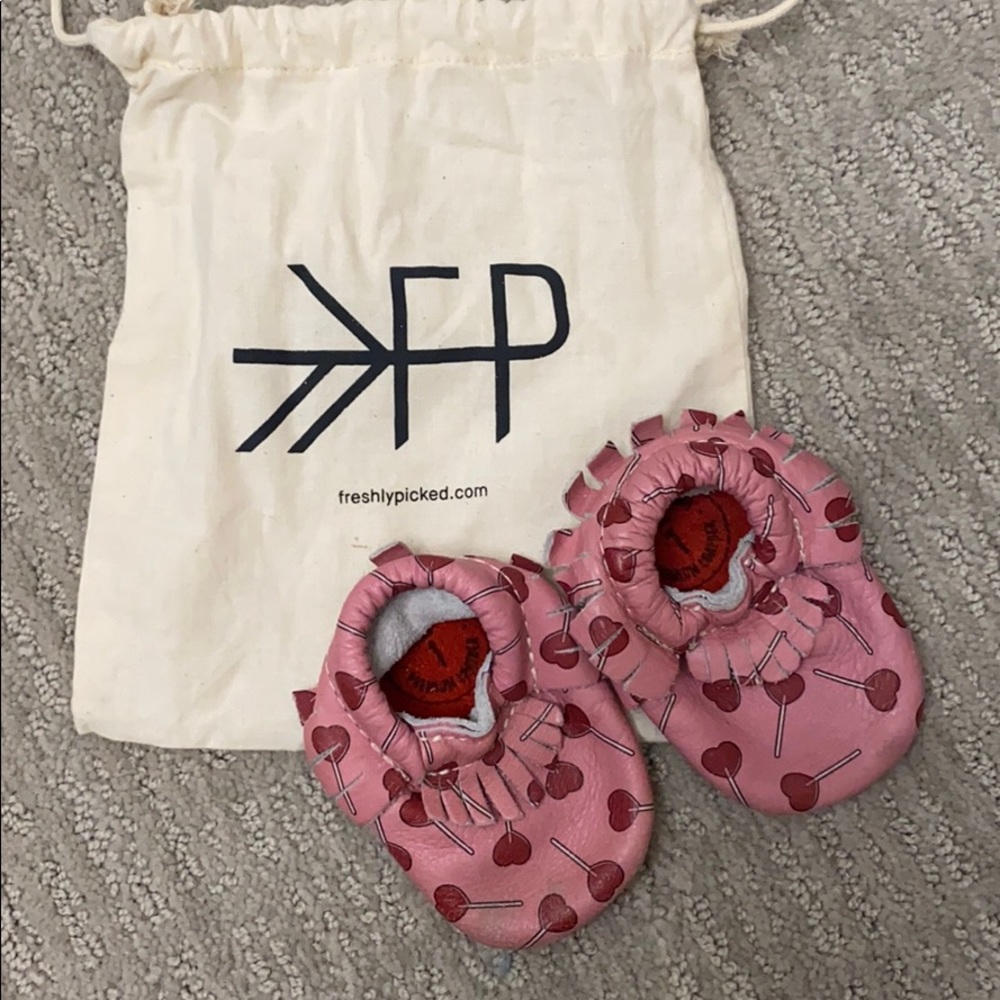 Freshly Picked Lollipop Heart Moccasins